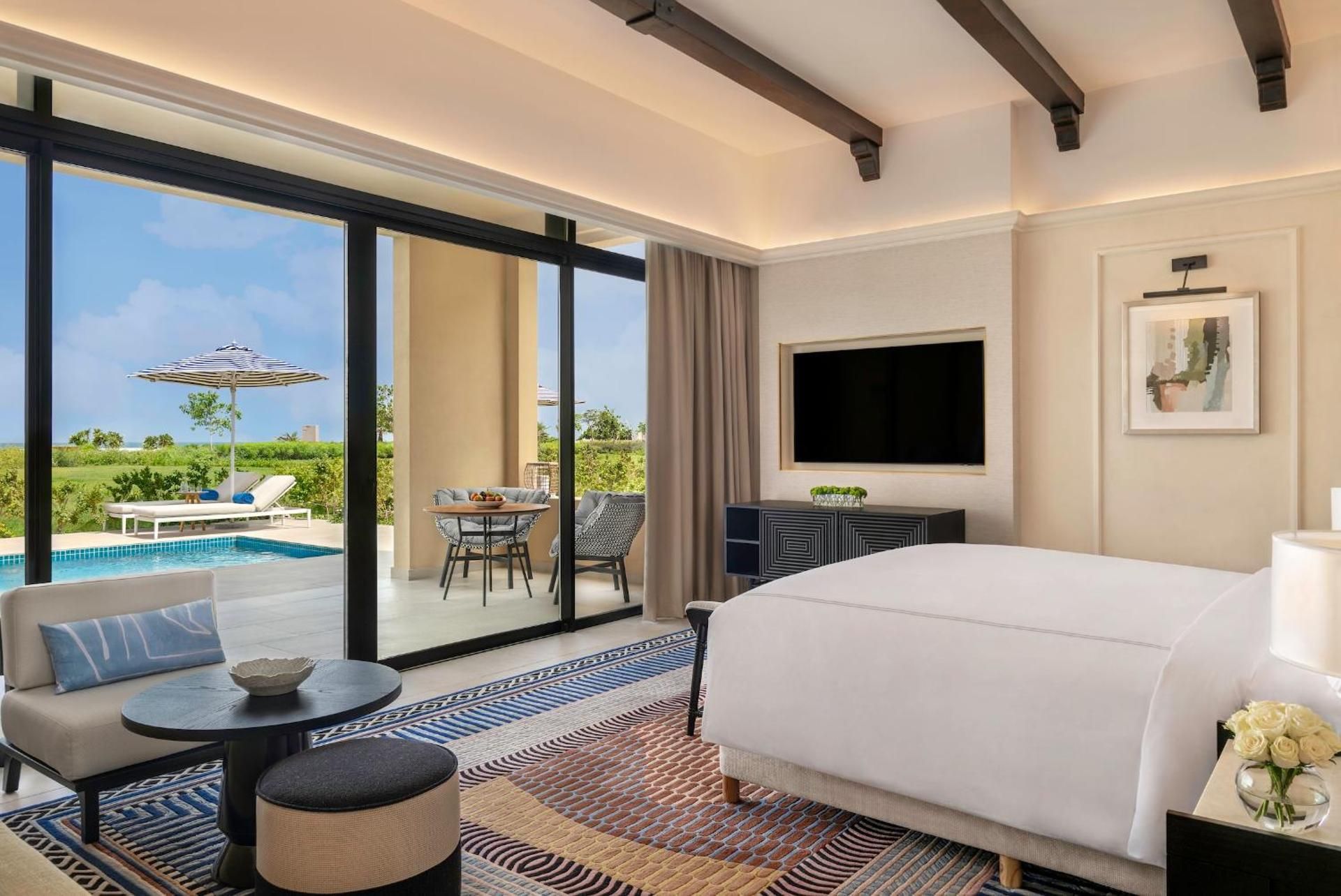 Two-Bedroom Suite with Private Pool and Club Access - Beachfront