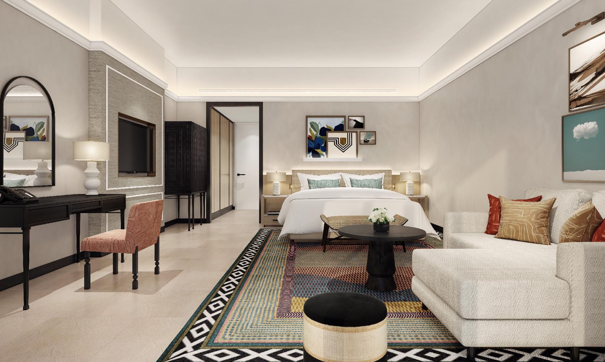 Superior Room, King Bed, Garden View