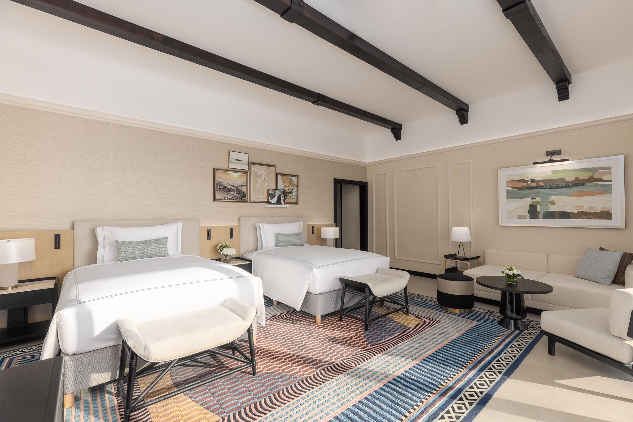 Luxury Room, Two Queen Beds, Beachfront