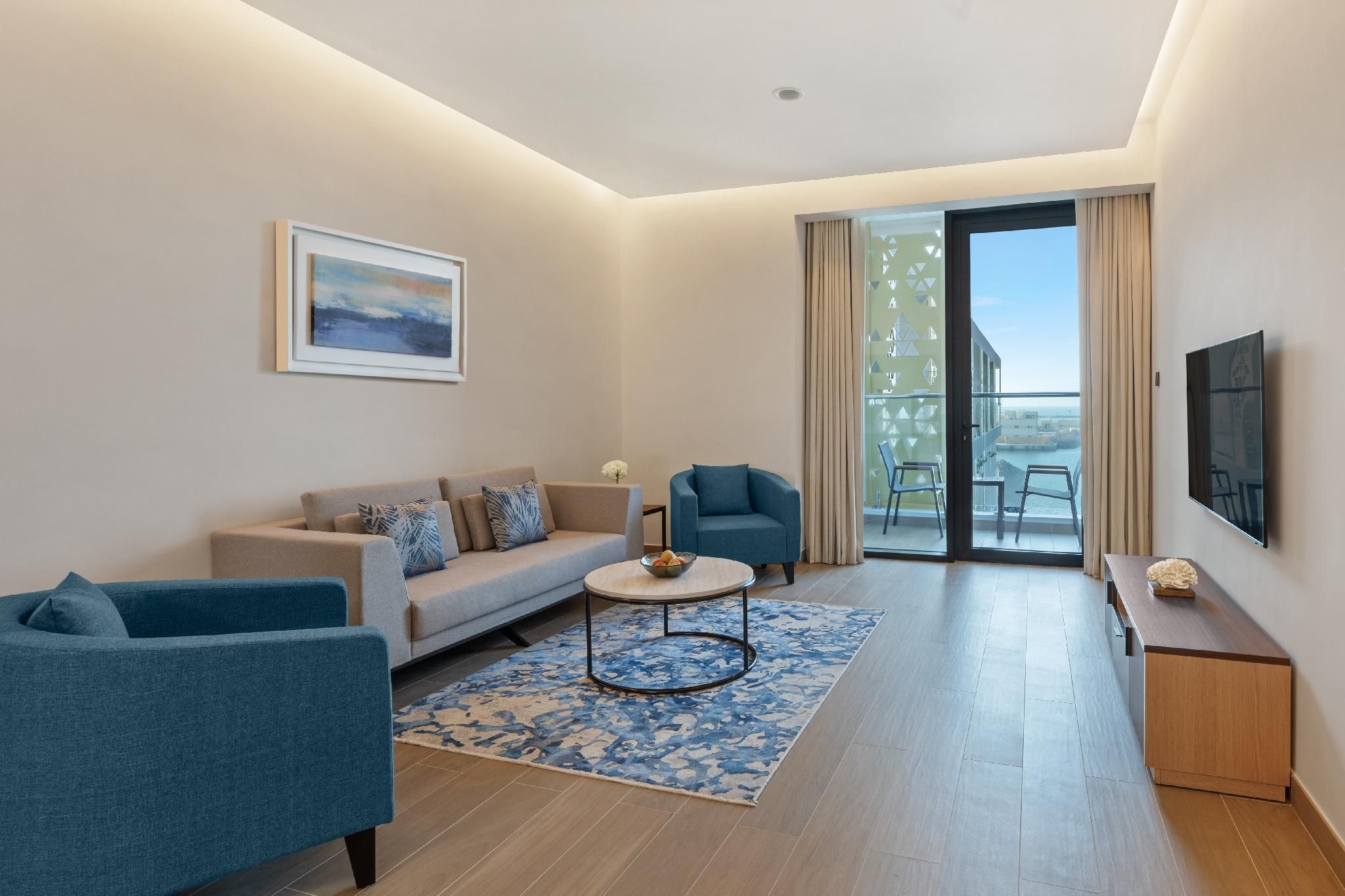 Sea View One Bedroom Apartment with Balcony