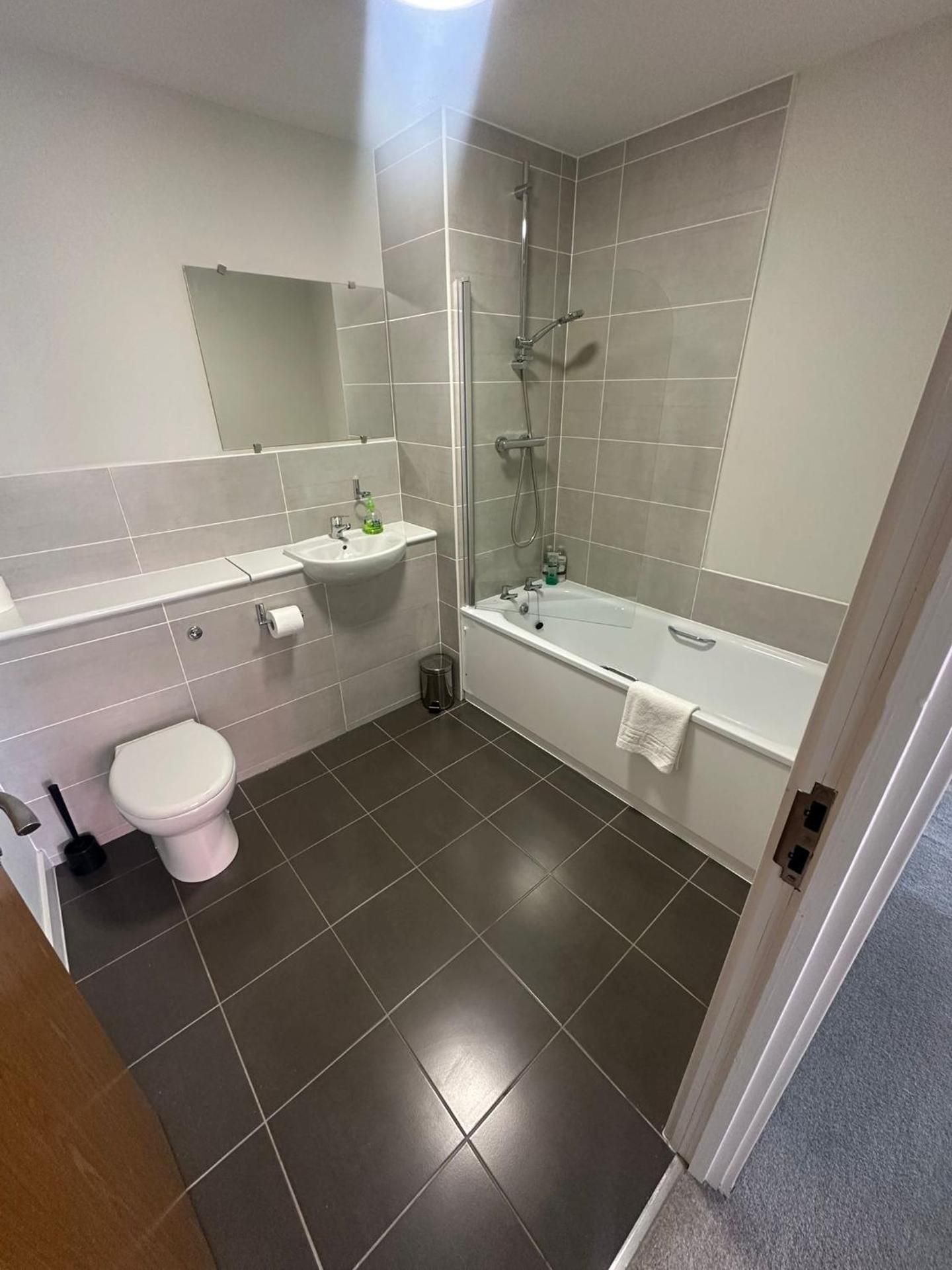 Three-Bedroom Apartment with Balcony