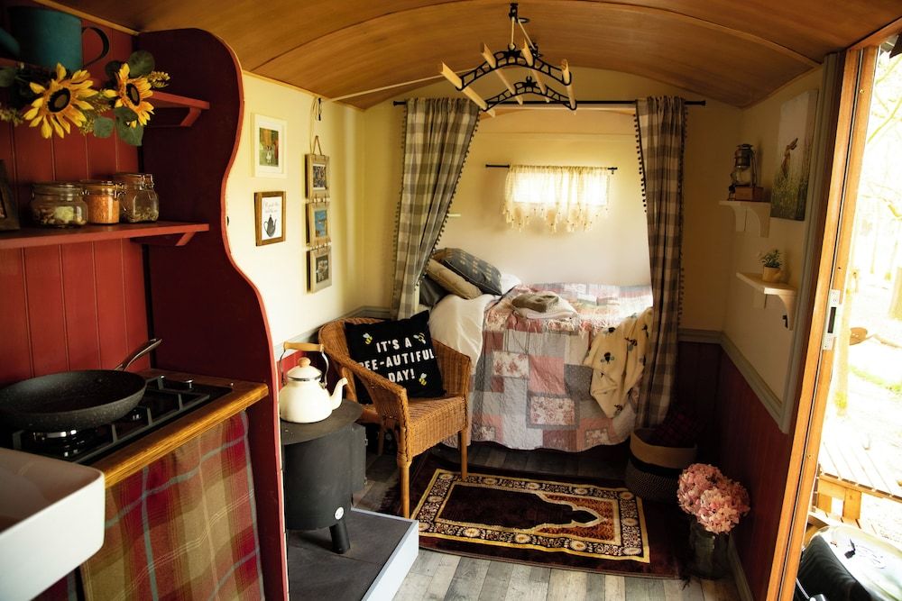 Comfort Cabin, 1 Double Bed, Lake View