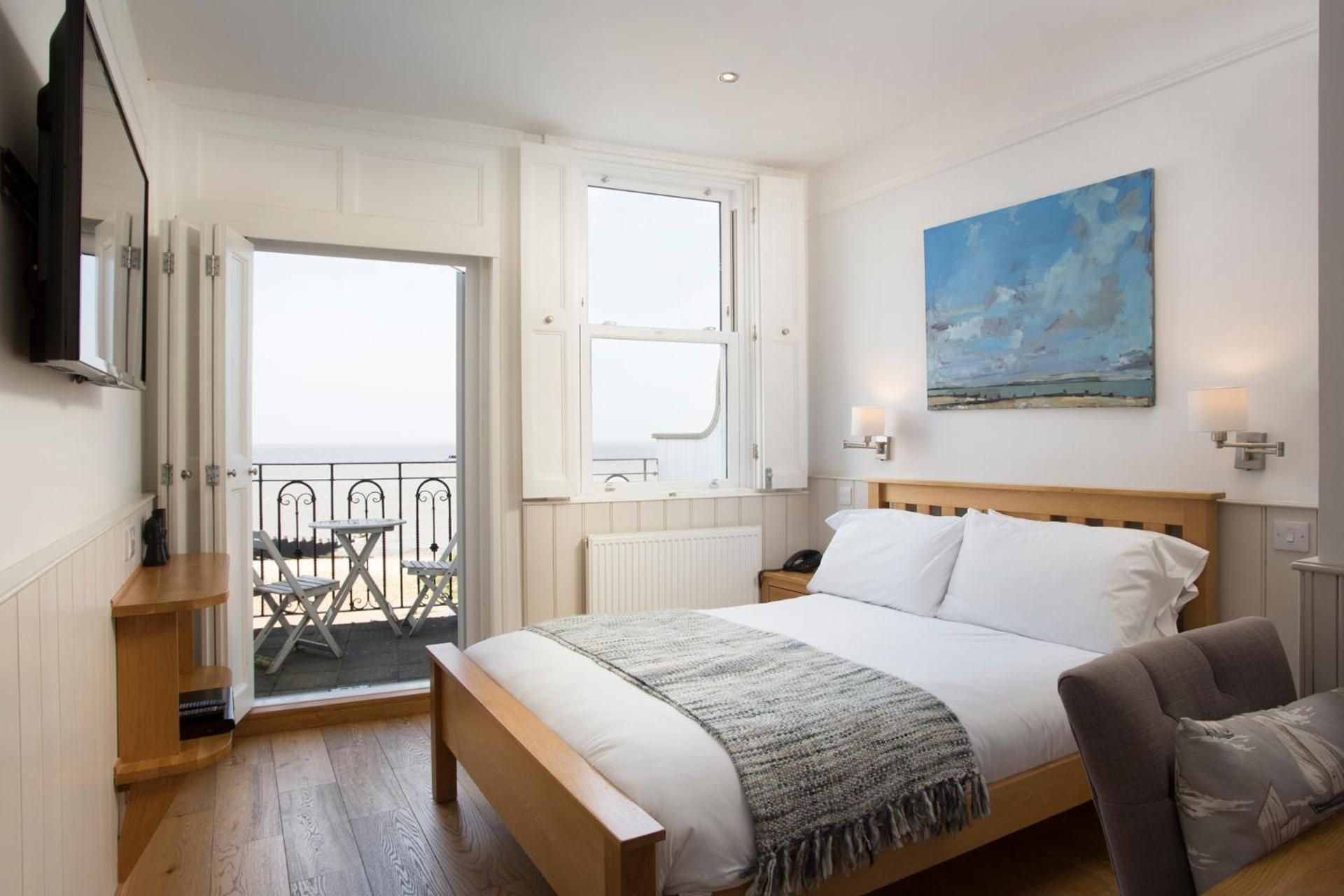 Deluxe Double Room with Balcony and Sea View