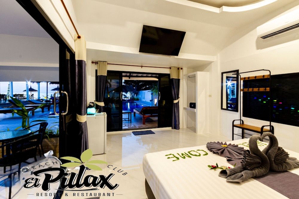 El pillax lanta resort Deluxe Room, 2 Queen Beds, Garden Area 3