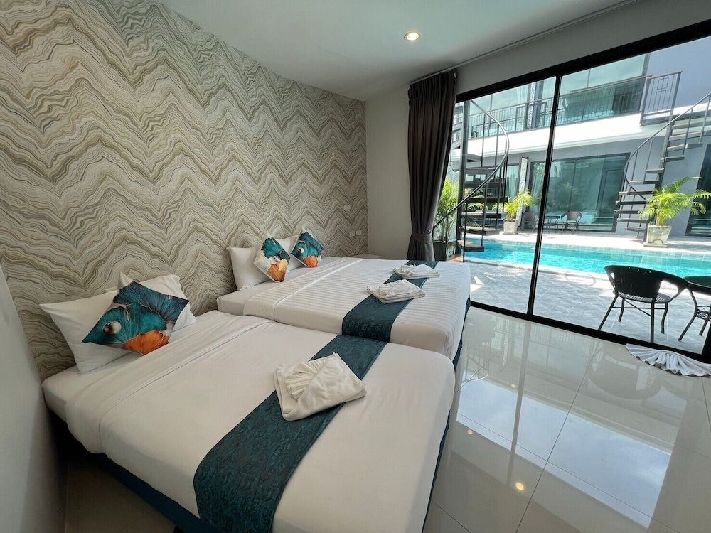 Chanakarn Pool Access Rawai Family Room 5