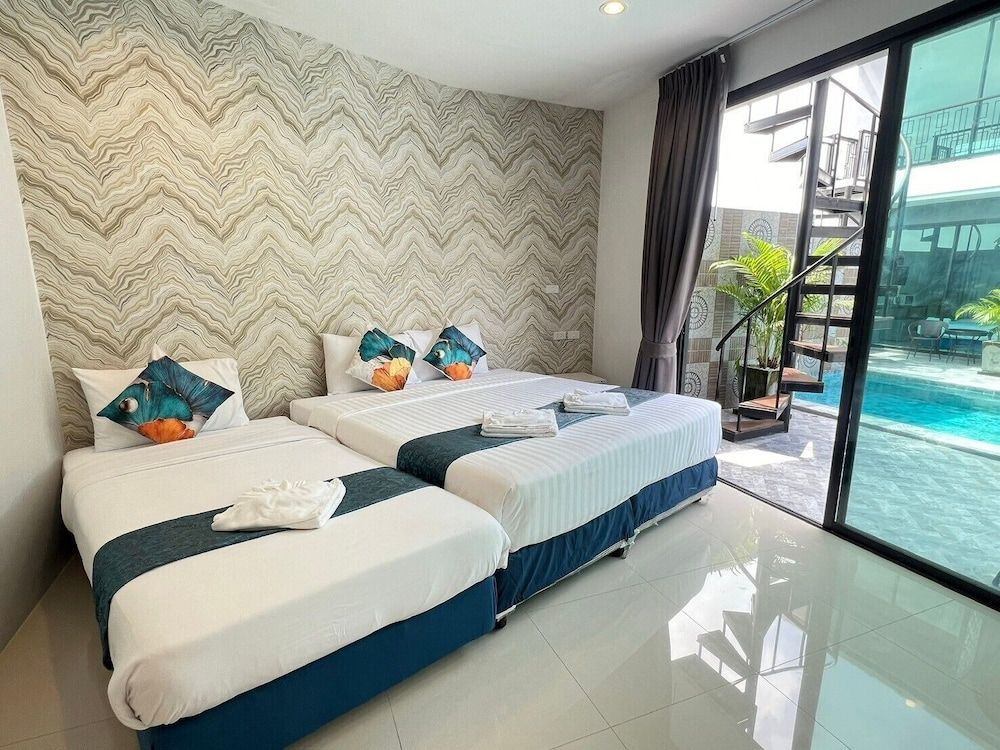 Chanakarn Pool Access Rawai Family Room 6