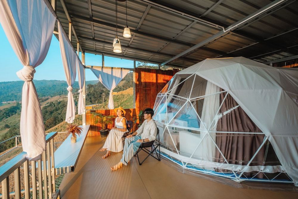 Long Hak Khao Camping Phu Chi Fa Deluxe Cabin, Hill View 7