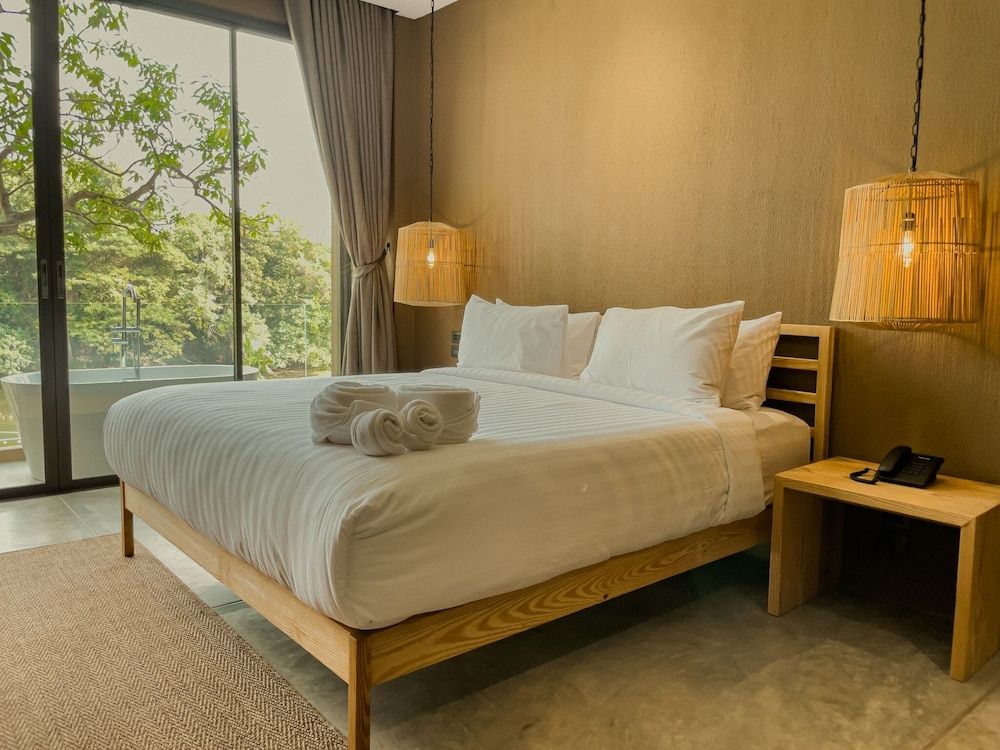 Historykan Kanchanaburi Hotel Deluxe Double Room, Non Smoking, River View 2