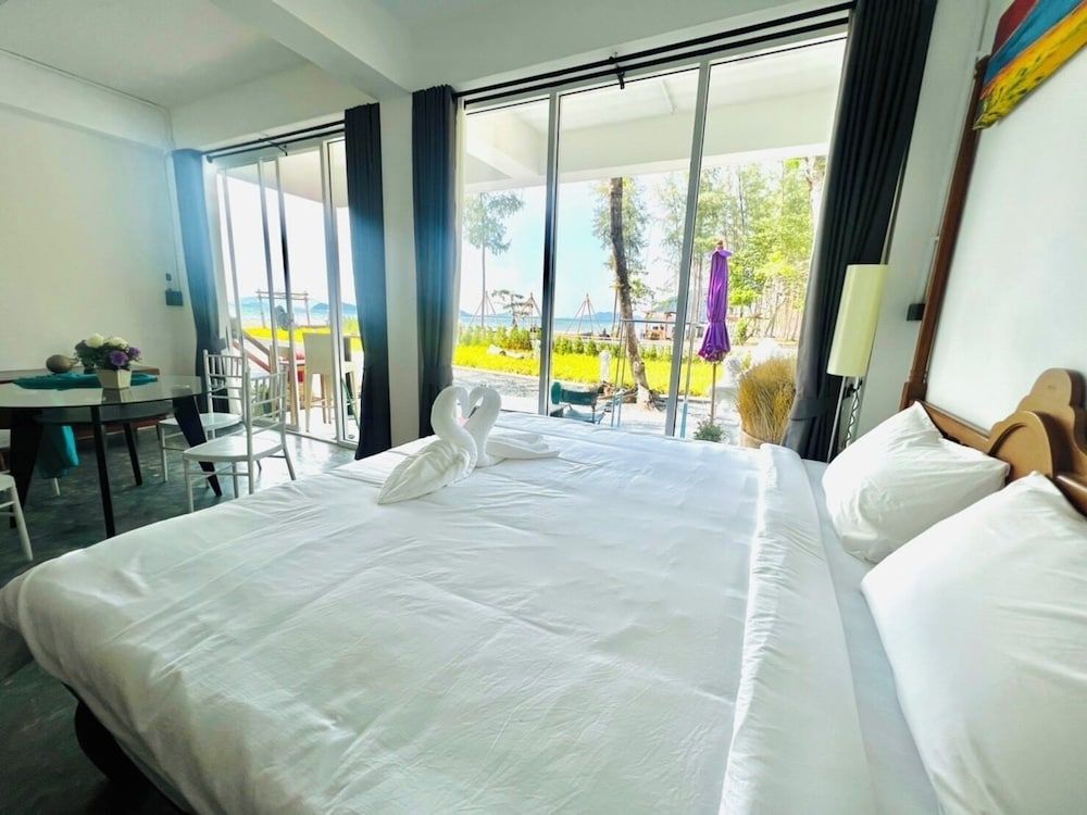 Basic Villa, Balcony, Beach View