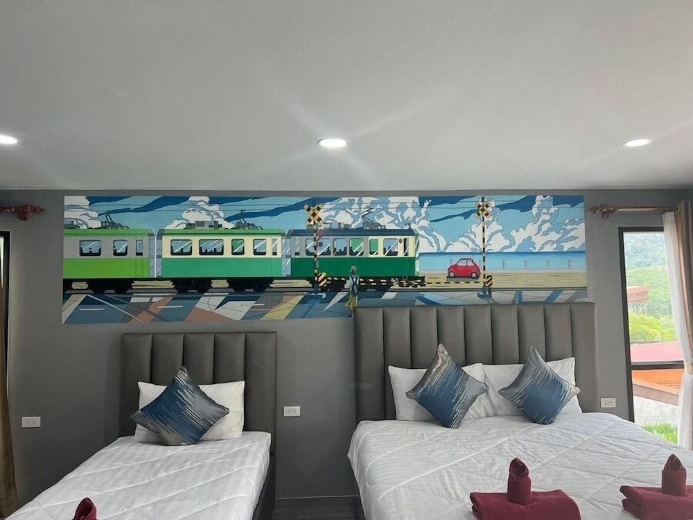 Chomview Lanta Water Park Resort Senior Room, Balcony, Garden View 2