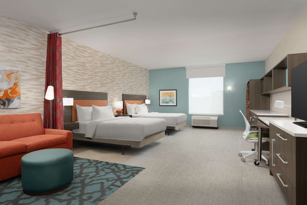 Studio, 2 Queen Beds (Hearing)