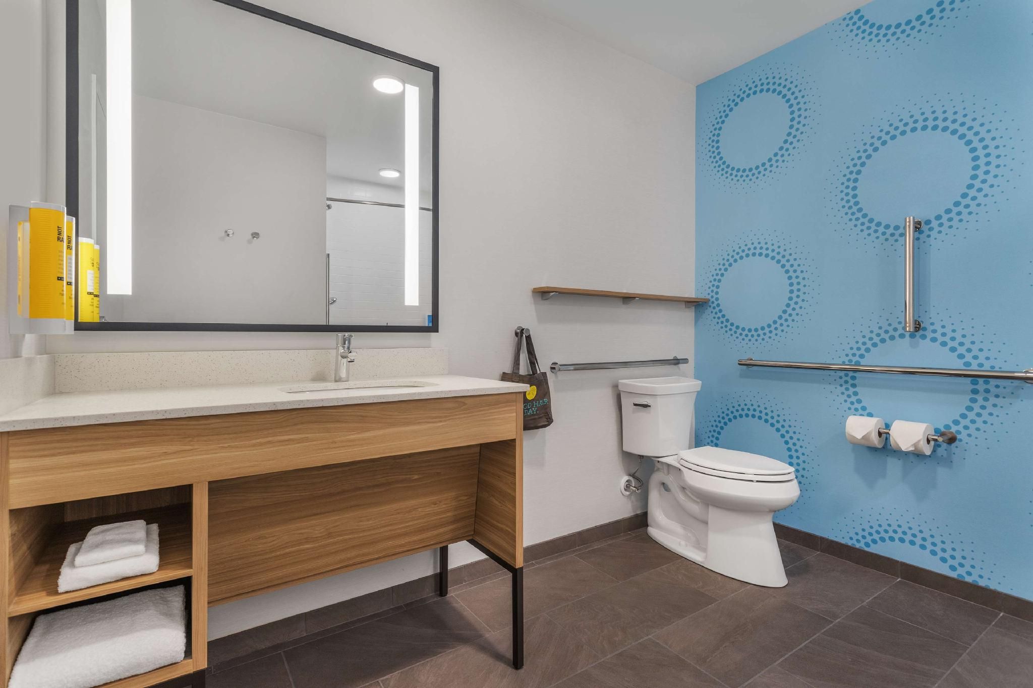 Tru by Hilton Janesville 1 King Mobility/Hearing Acc Roll In Shower 3