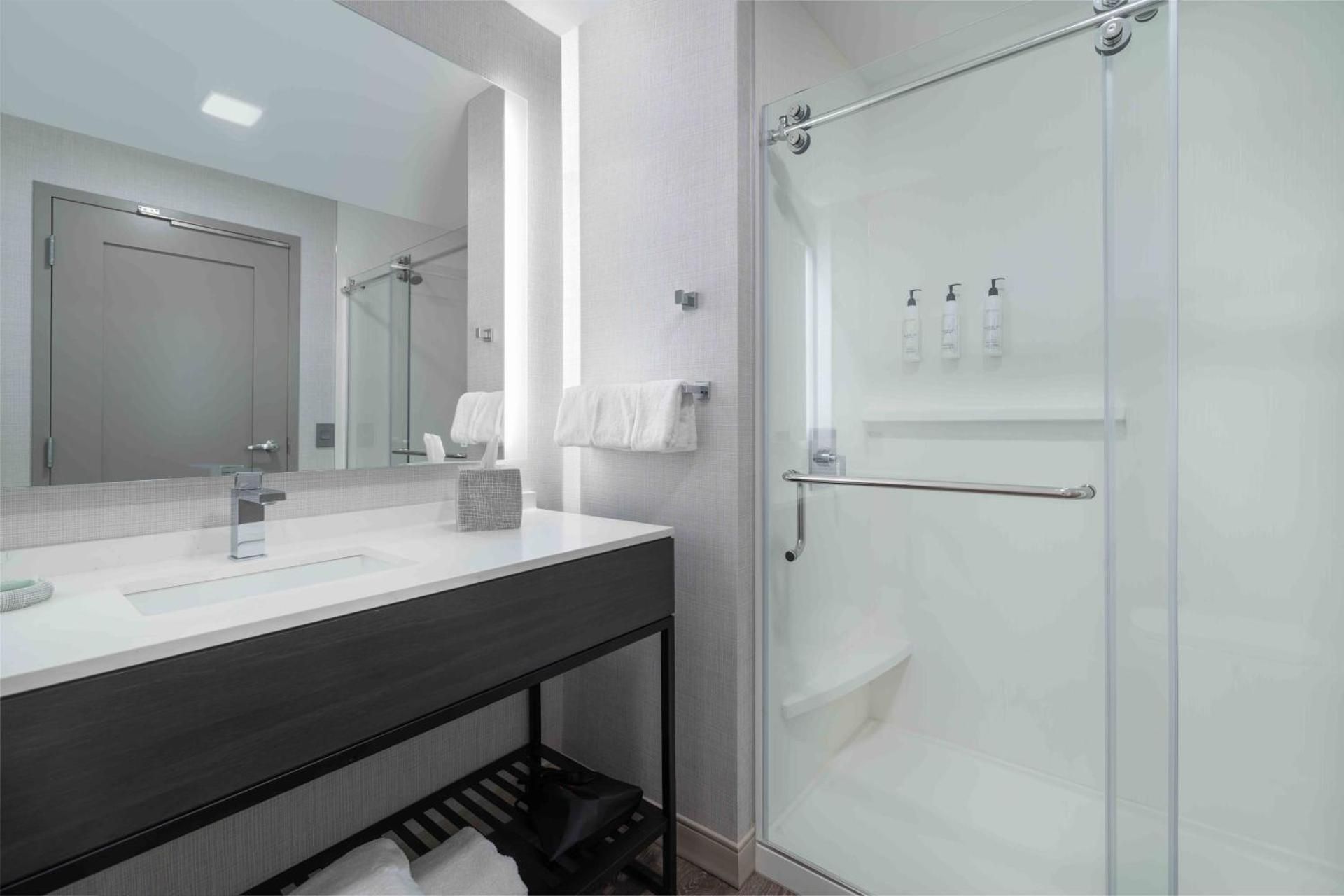 1 Bedroom Suite, 1 King, Sofa bed, Corner room