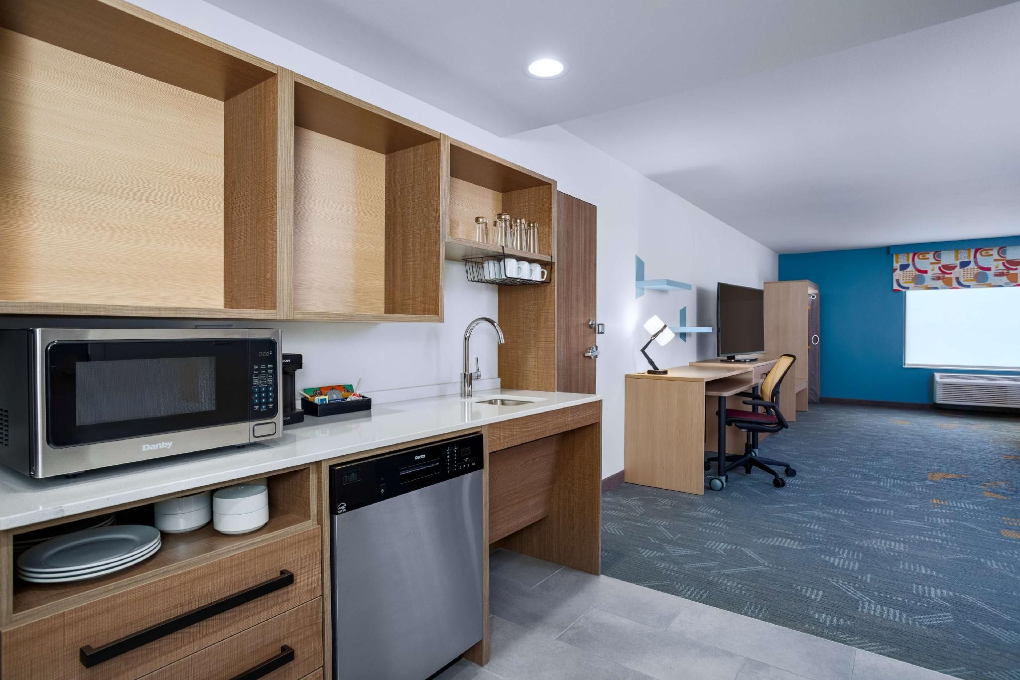 King Bed Hearing Accessible Studio Suite