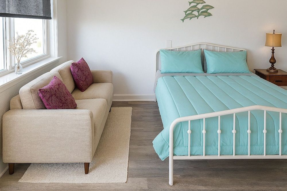 Studio Suite, 1 King Bed with Sofa bed, Ocean View