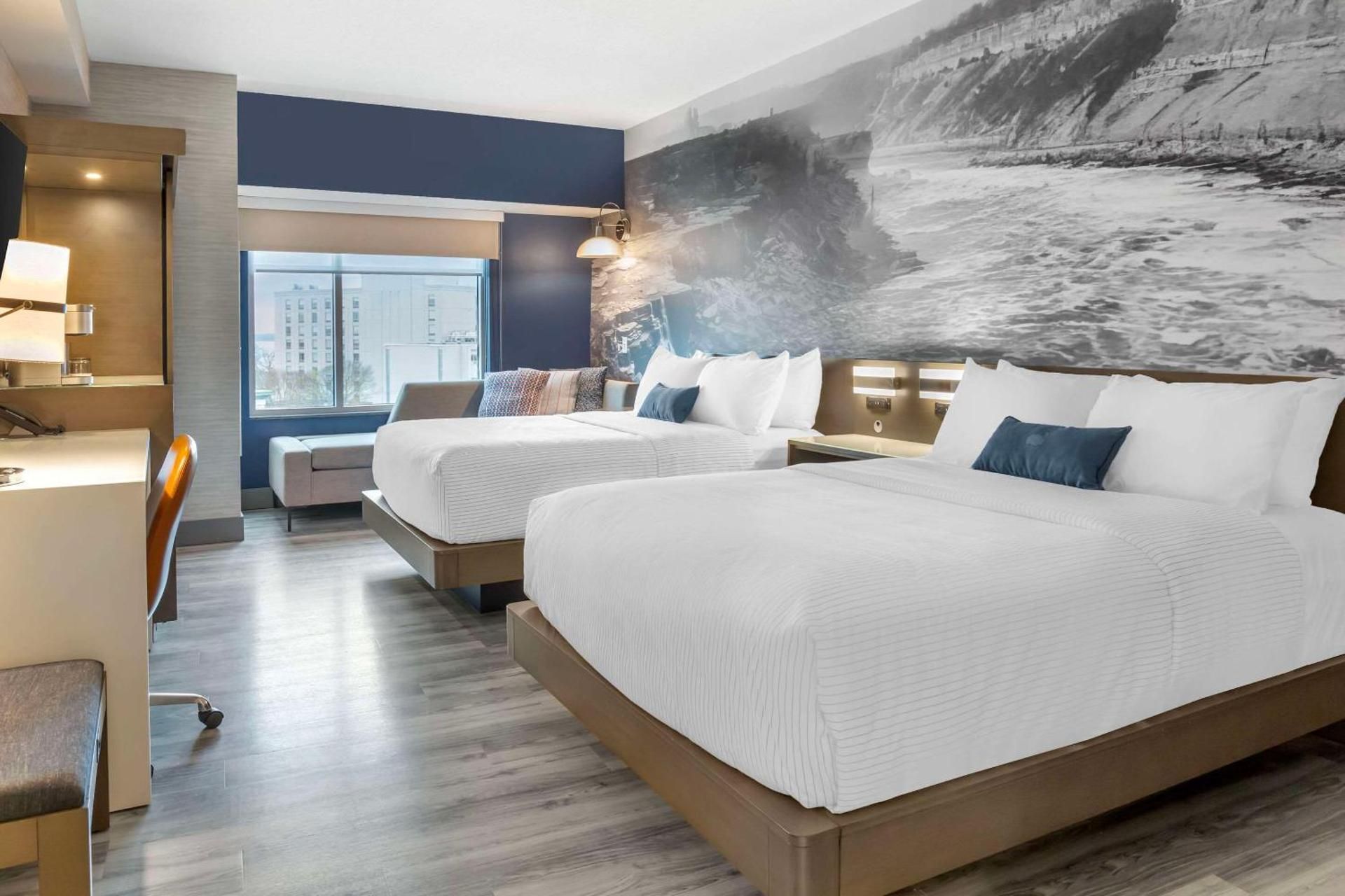 Quadruple Room with Two Queen Beds and Water View - Non Smoking