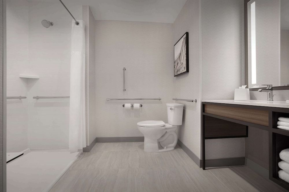 Room, 1 King Bed, Accessible (Mobility & Hearing, Roll-In Shower)