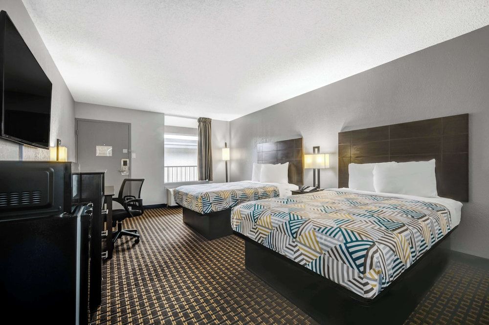 Deluxe Room, 2 Double Beds, Accessible, Non Smoking
