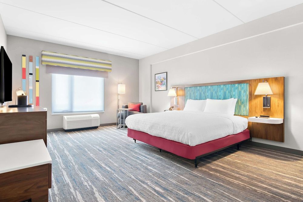 Hampton Inn & Suites Chicago Medical District UIC Room, 1 King Bed, Accessible, Bathtub 3