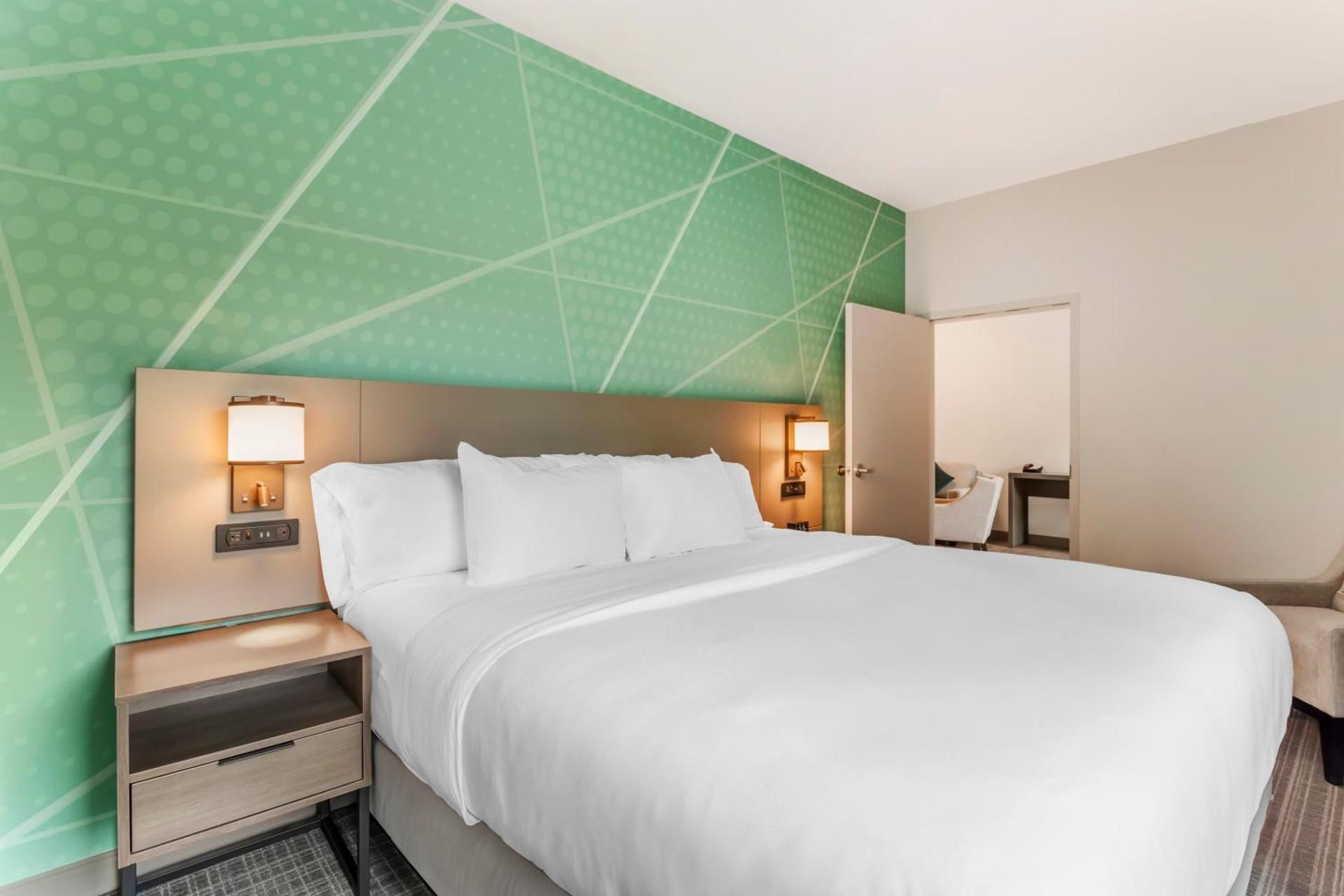 One Bed King Suite Handicapped Accessible Hearing