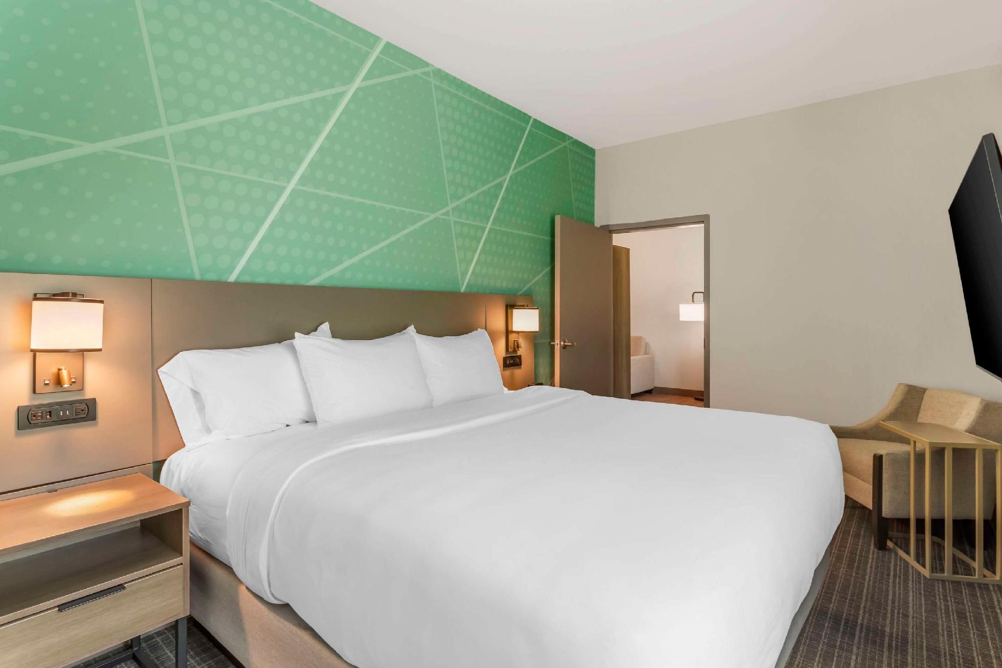 1 King Bed, Mobility and Hearing Accessible, Non Smoking