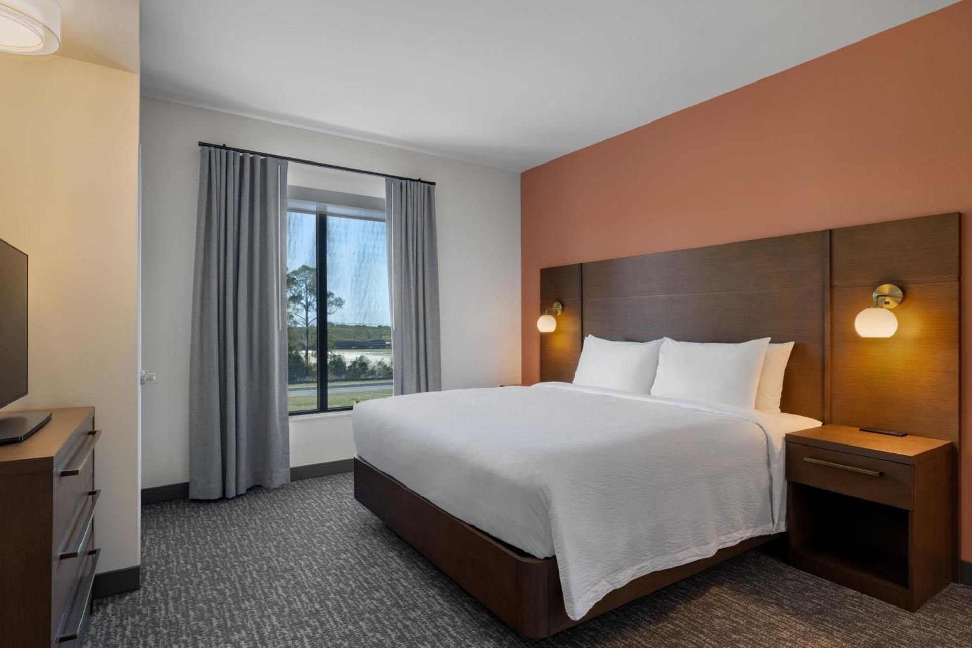 Residence Inn by Marriott Panama City Beach Pier Park One-Bedroom King Suite with Sofa Bed  - Mobility Accessible with Roll-in Shower