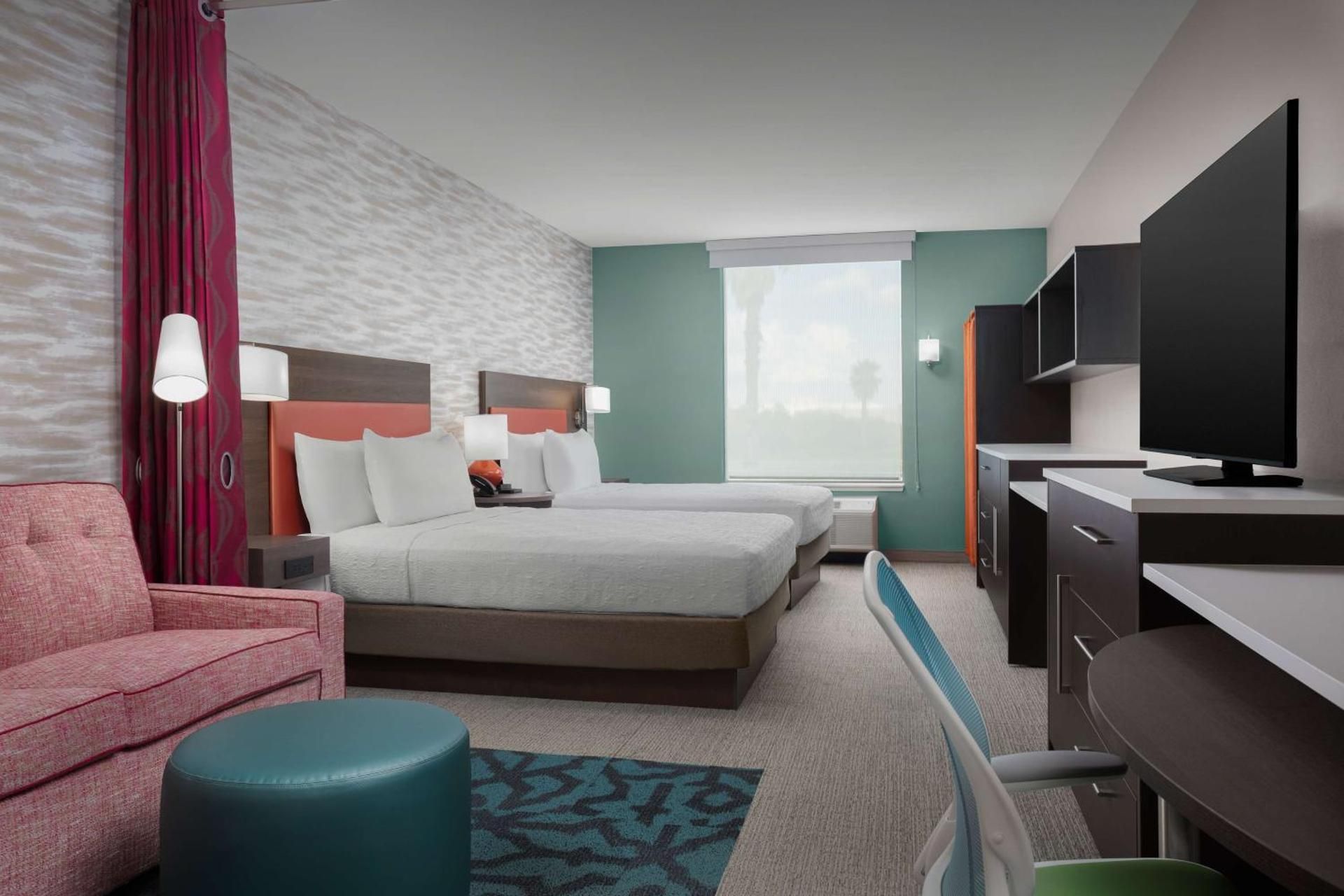 Home2 Suites by Hilton Laredo North 2 Queen Hearing Accessible Studio Suite