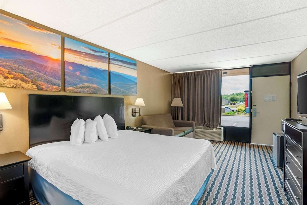 Quality Inn near Speedway Standard Room, 1 King Bed, Smoking