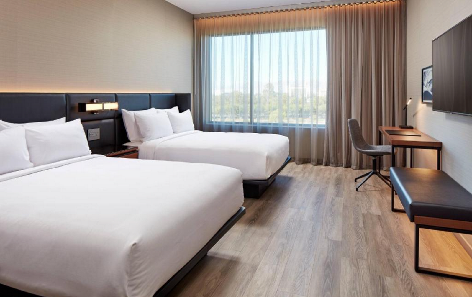 AC Suite, 1 Bedroom Suite, 1 King, Sofa bed