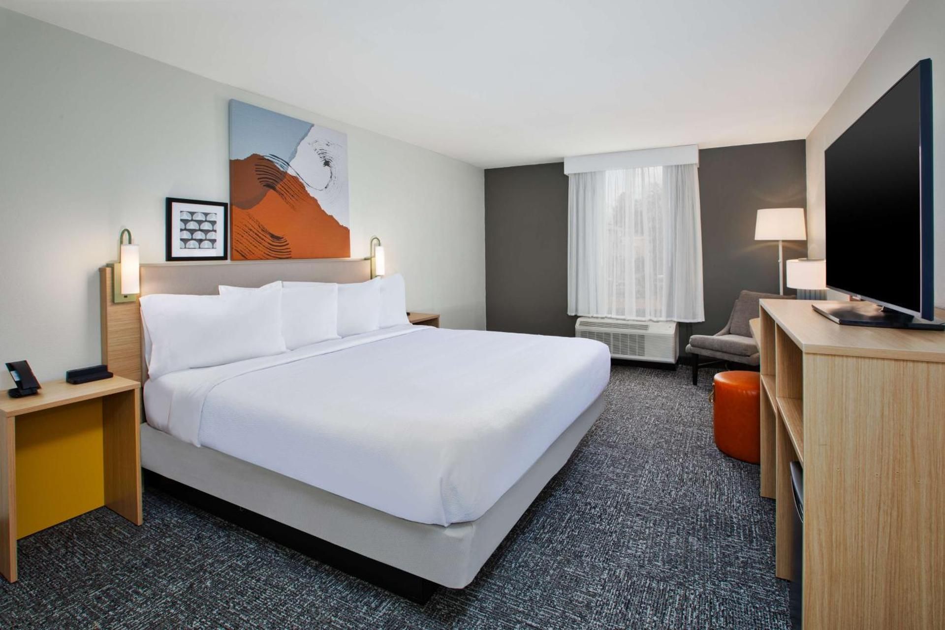 1 King Bed 