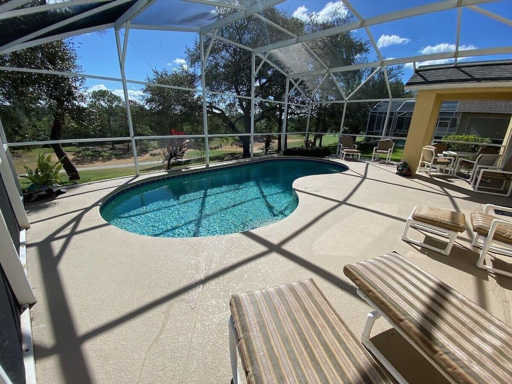 Golf Course Views, South Facing Pool Villa