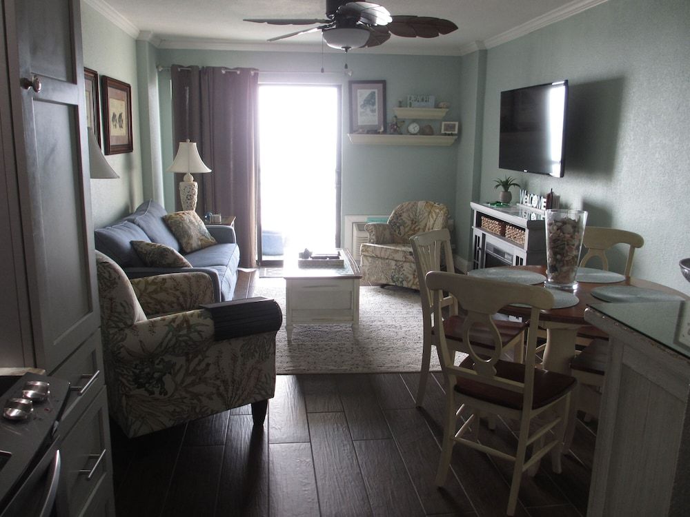 Family Condo, 1 Bedroom, Balcony, Beach View