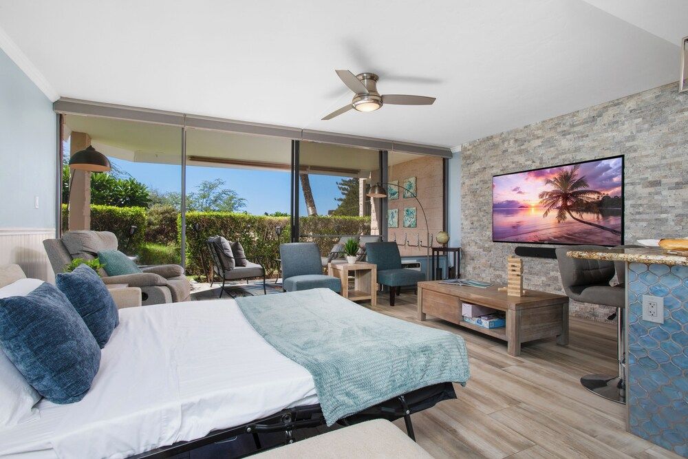 Kihei Ali'i Kai Condos with Free Parking Family Apartment, 1 King Bed with Sofa bed, Garden View (1 BR 1011) 6