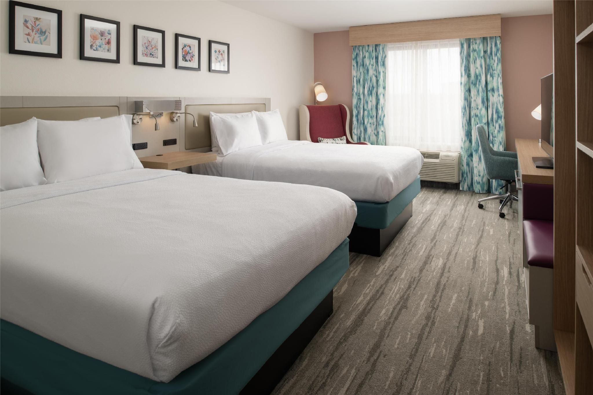 Hilton Garden Inn Tacoma Downtown 2 QUEEN HEARING ACCESSIBLE ROOM