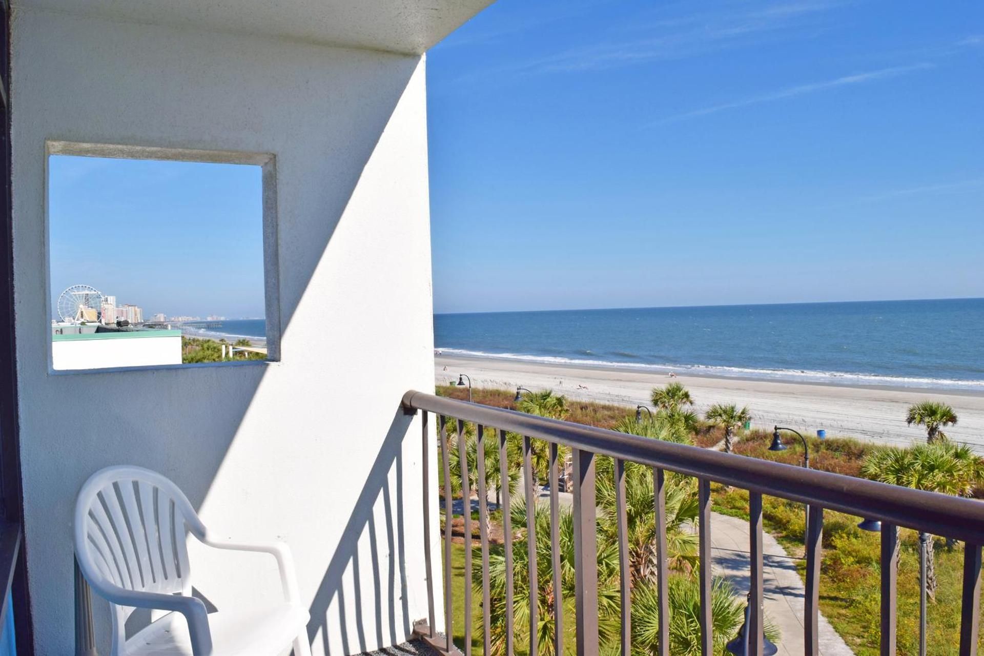 1 Bedroom Oceanfront Efficiency with 1 King Bed and 1 Sleeper Sofa (Twin)  C2