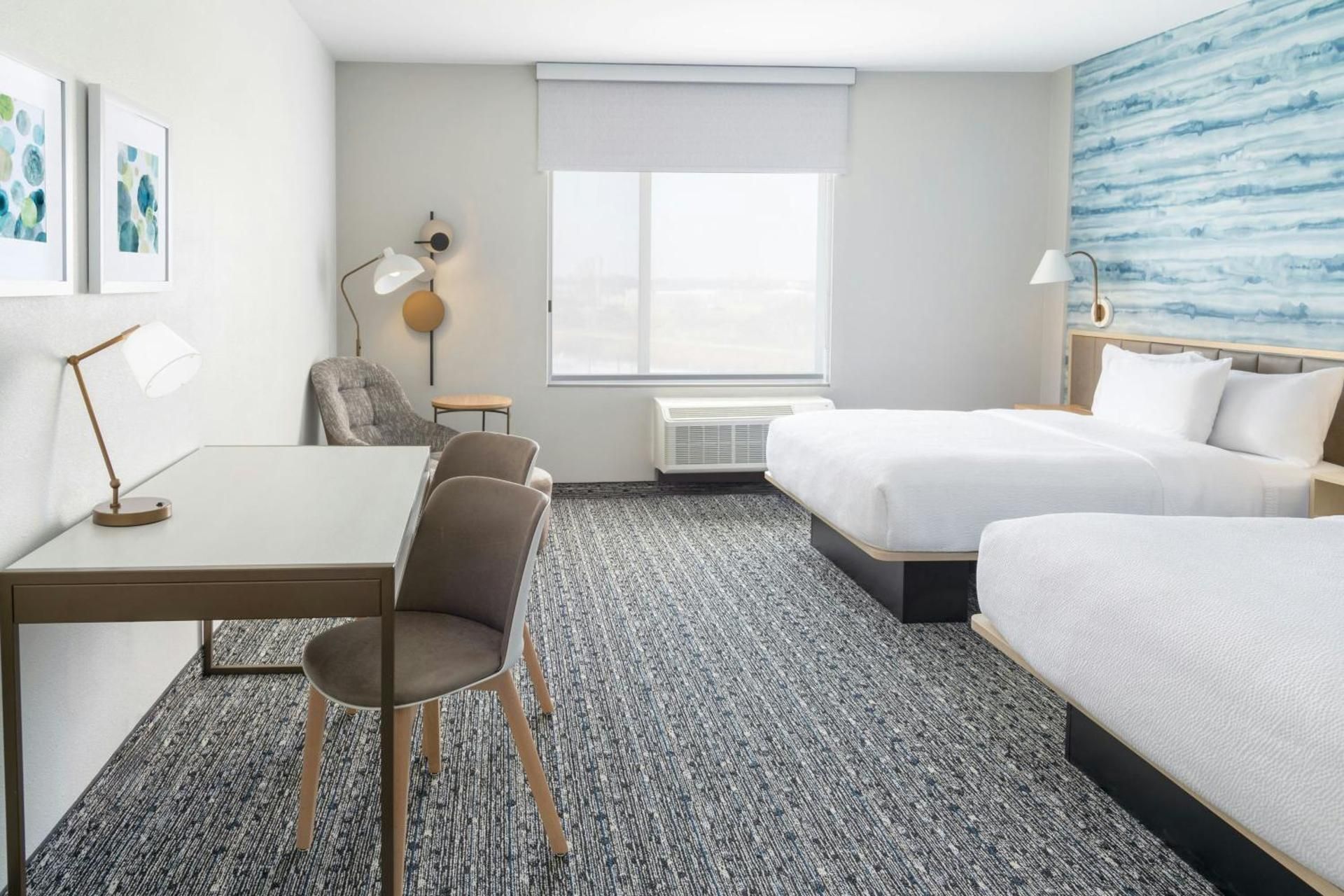 Queen Room with Two Queen Beds and Adapted Tub - Mobility and Hearing Accessible