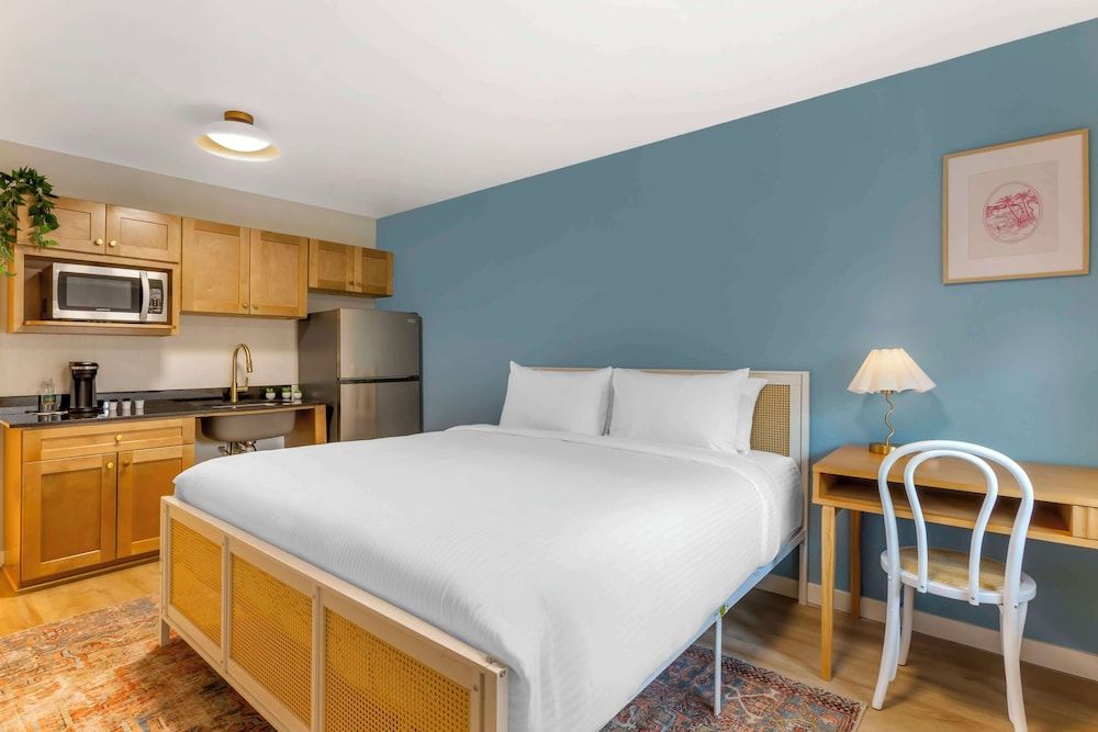 Standard Room, 1 King Bed, Accessible, Refrigerator & Microwave (Pet Friendly)