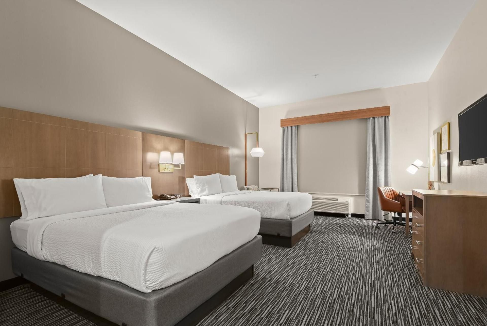 Queen Room with Two Queen Beds - Hearing Accessible/Non-Smoking