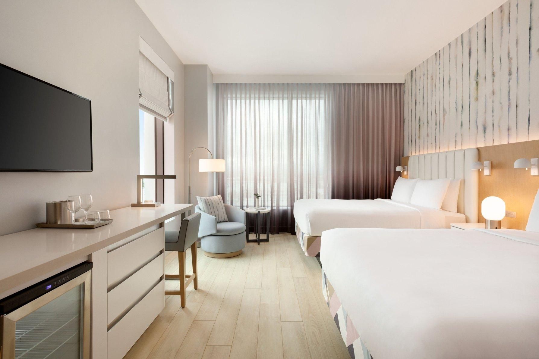 The Viv Hotel, Anaheim, a Tribute Portfolio Hotel Guest room, 2 Queen