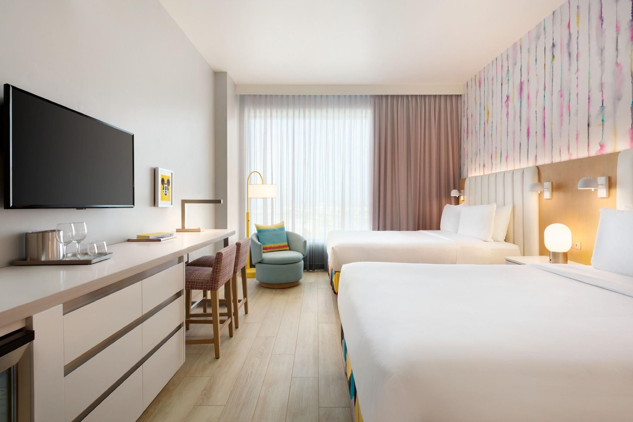 The Viv Hotel, Anaheim, a Tribute Portfolio Hotel Guest room, 2 Queen 2