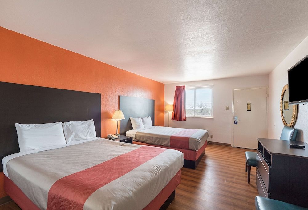 Standard Room, 2 Queen Beds, Non Smoking, Refrigerator & Microwave