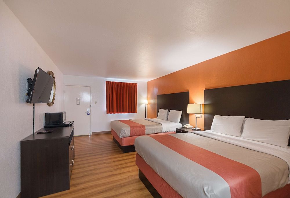 Standard Room, 2 Queen Beds, Smoking, Refrigerator & Microwave