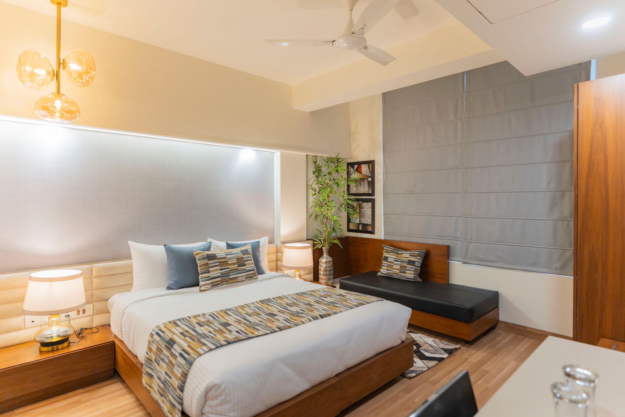 Ahuja Residency Sage Deluxe Room 6