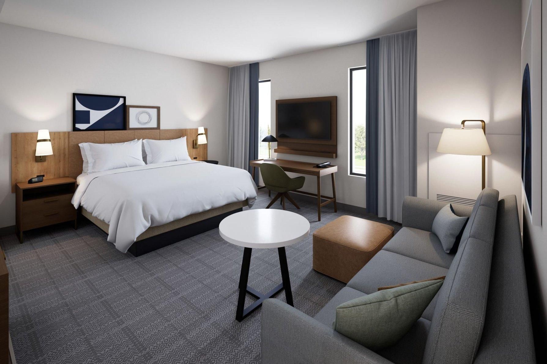 2 Queen 1 Bedroom Suite Comm Mobility Accessible Tub
