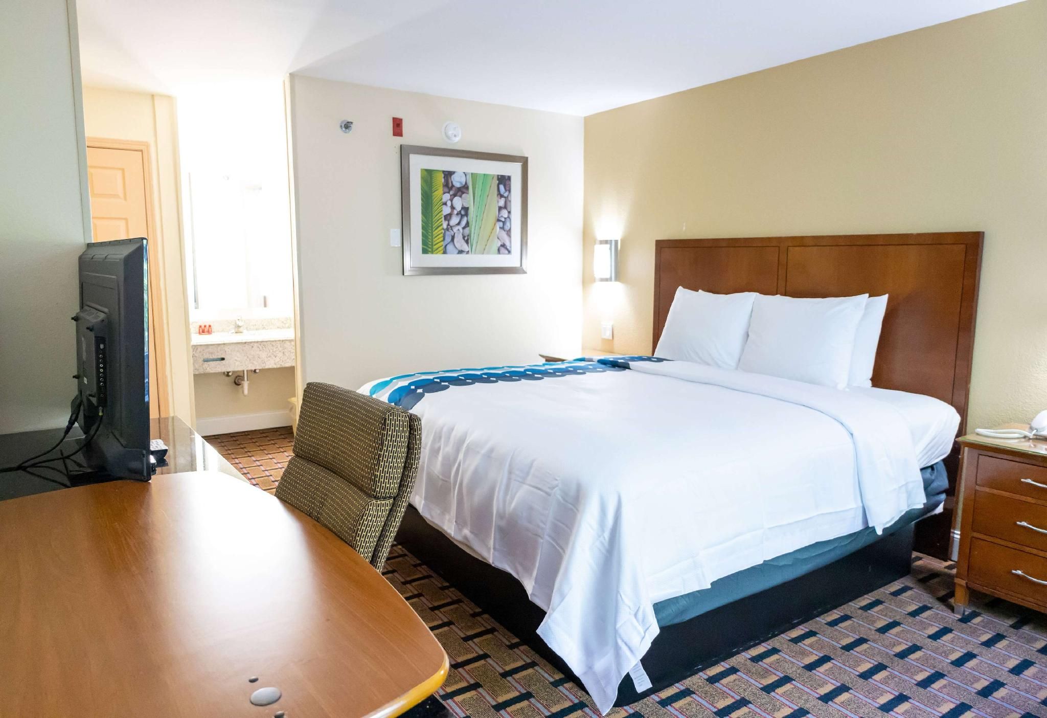 1 King Bed, Mobility Accessible Room, Bathtub with Grab Bars, Non-Smoking