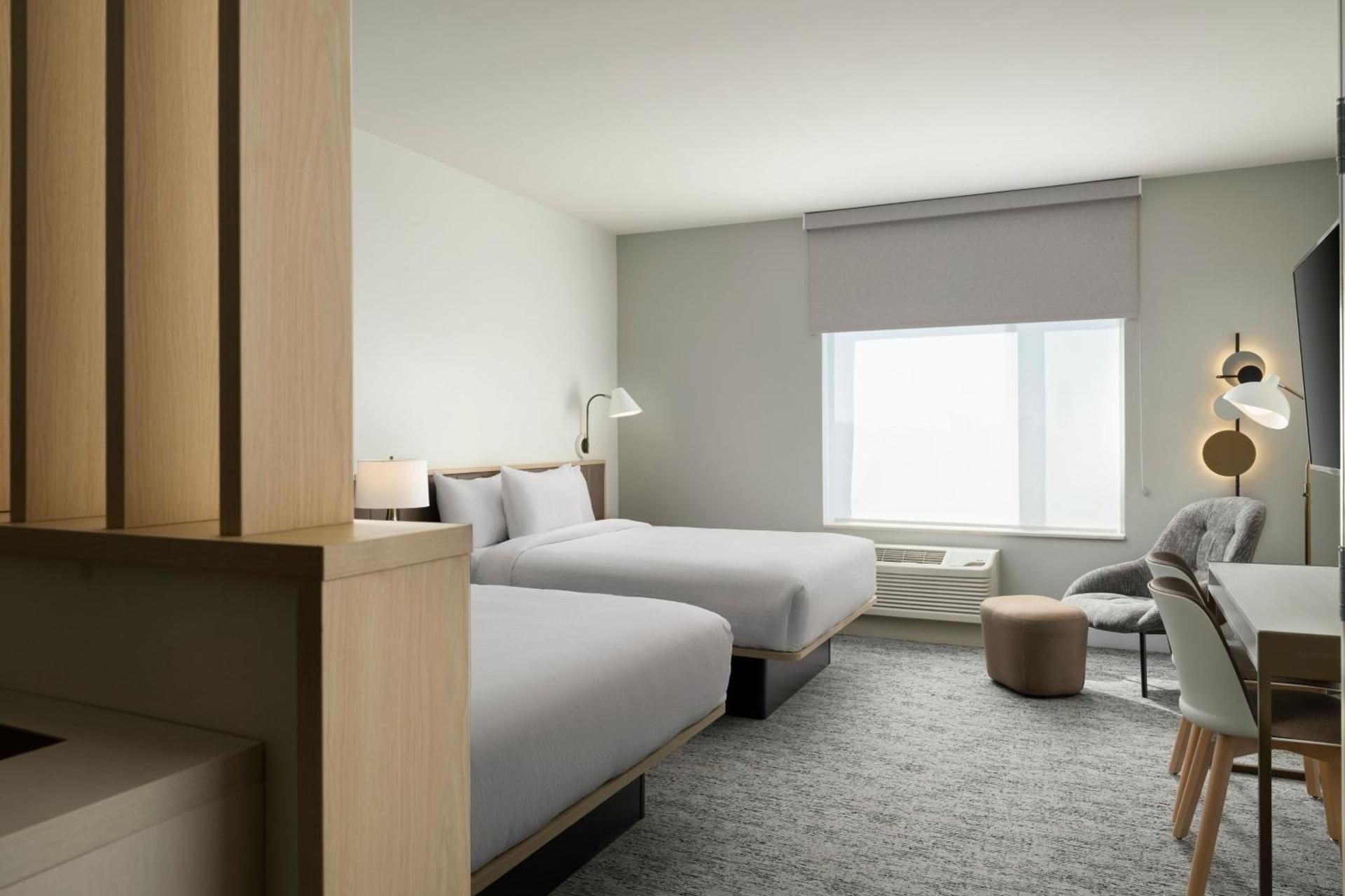 TownePlace Suites by Marriott Barstow Studio with Two Queen Beds - Hearing Accessible