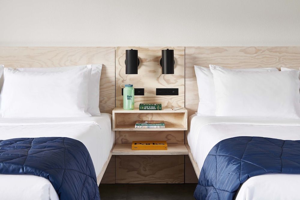 Field Station Joshua Tree Double Room, 2 Queen Beds, Mobility Accessible 4