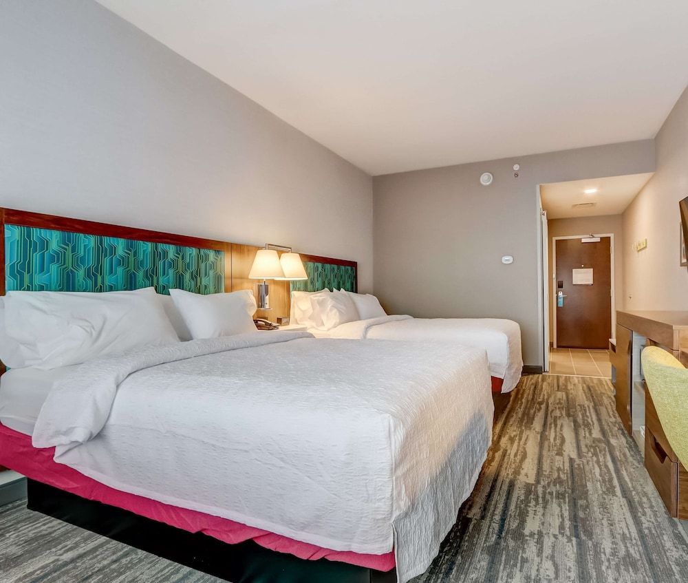 Room, 2 Queen Beds, Refrigerator & Microwave