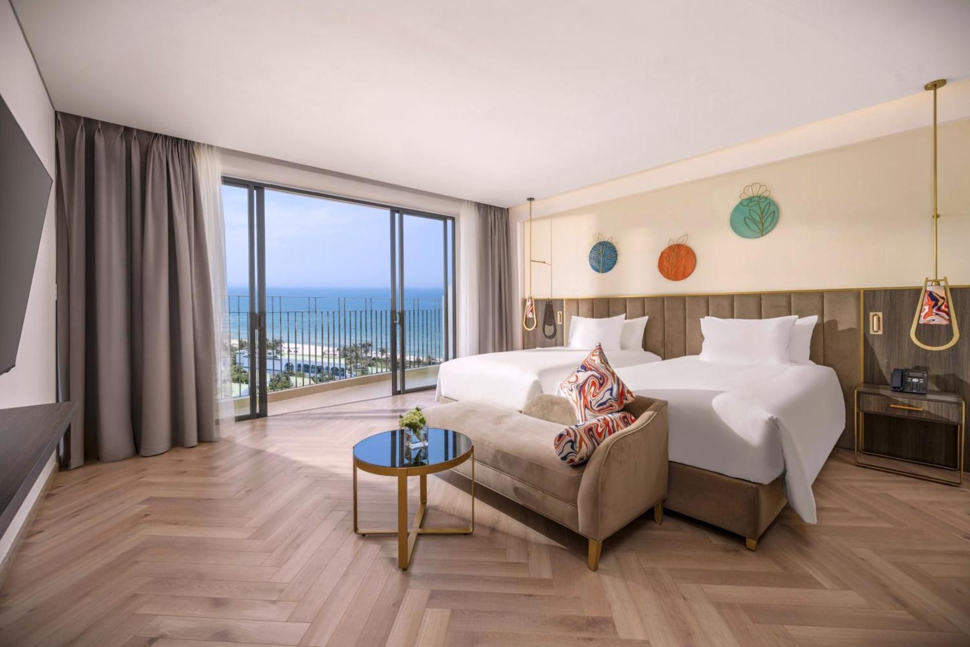 Premium Ocean View Twin Room
