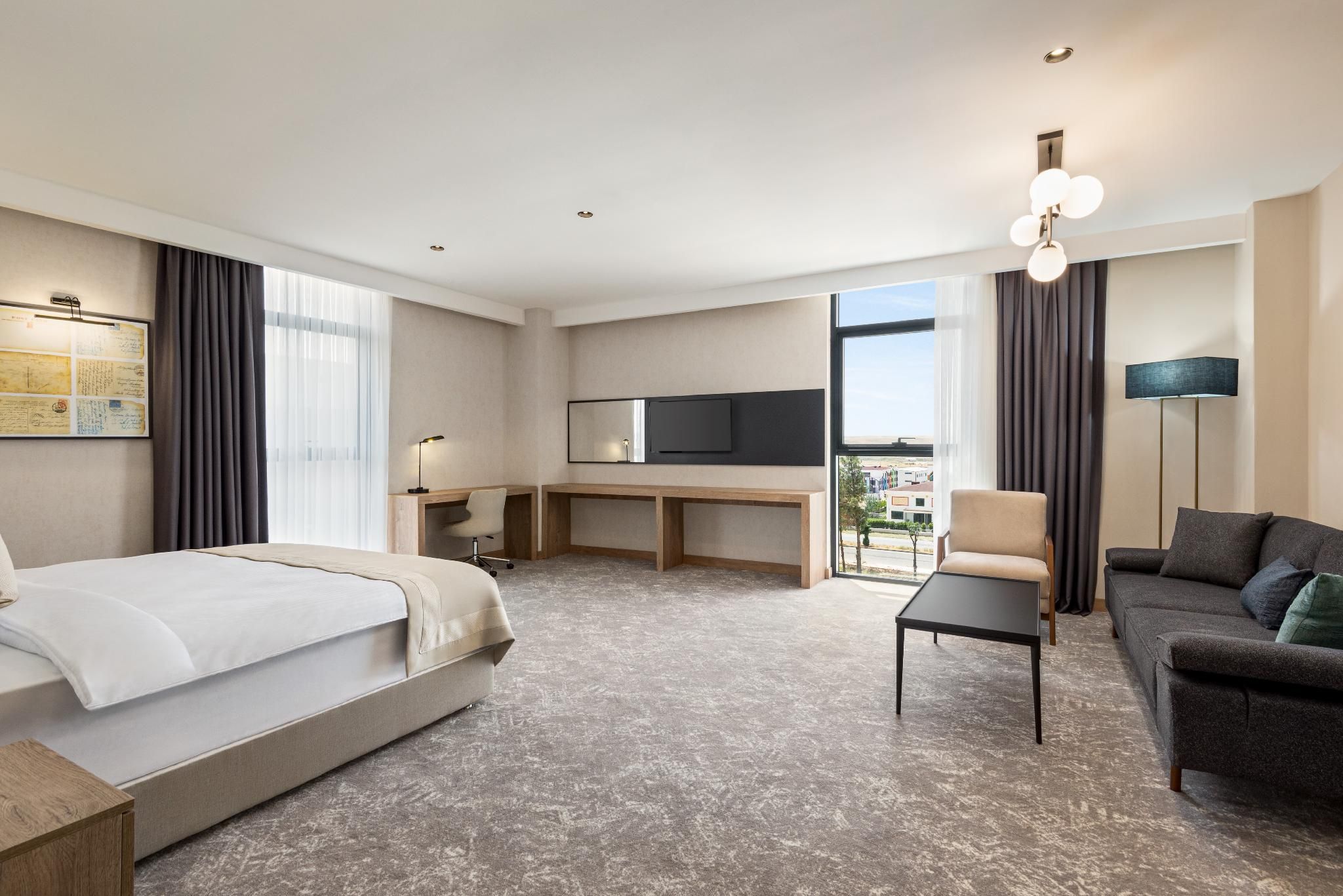 1 King Bed, Executive Business Room, City View